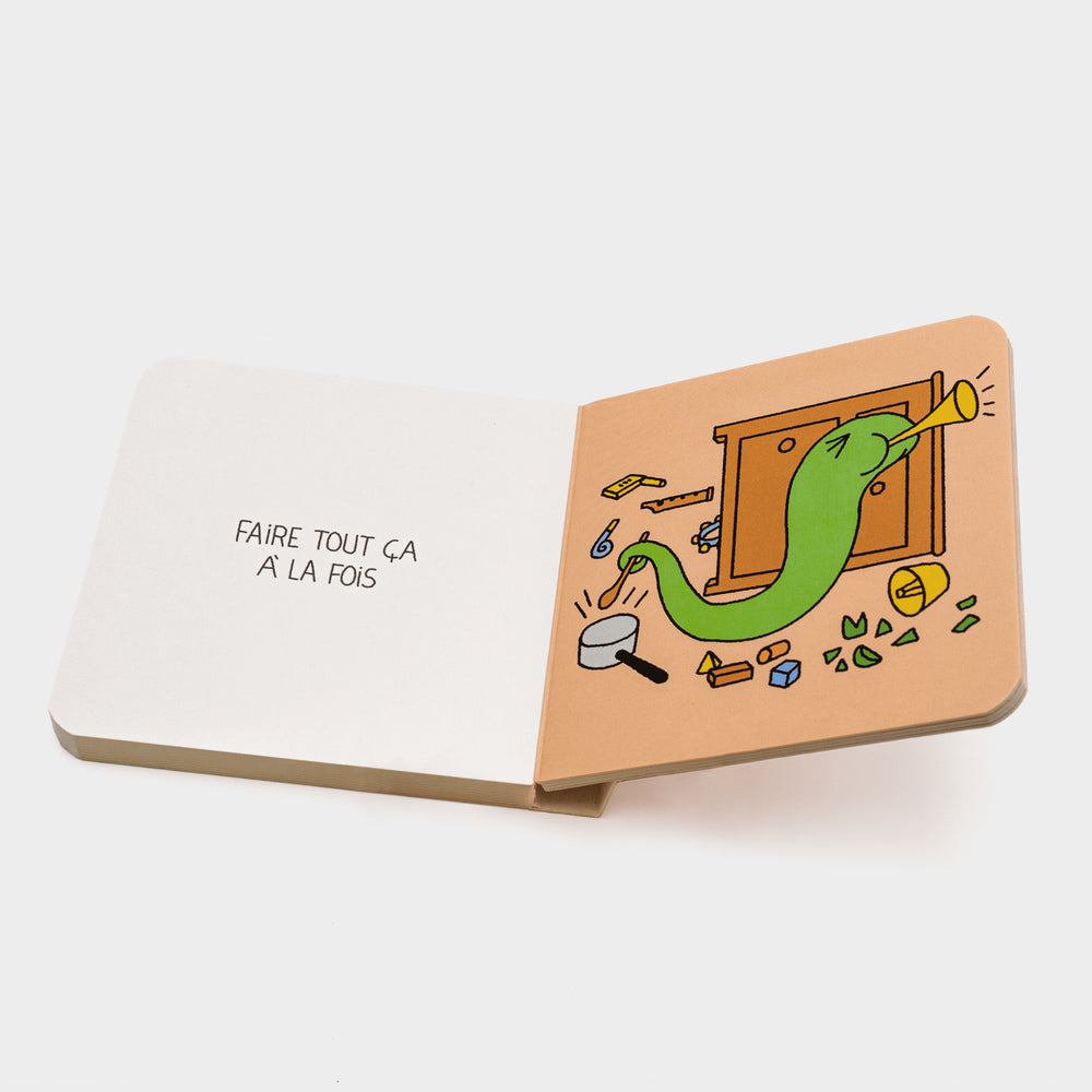 Livre jeunesse Crocus aime le bruit de Sophie Guerrive