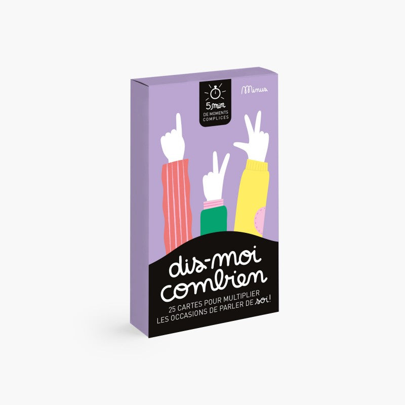 Jeu Minus de 5 minutes de moments complices Dis-moi combien