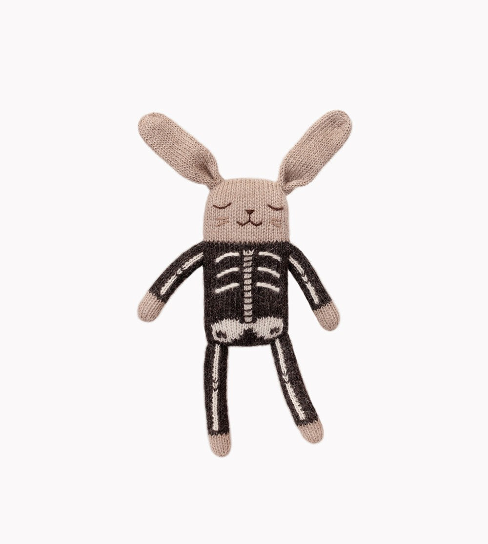 Petit lapin en tricot Squelette
