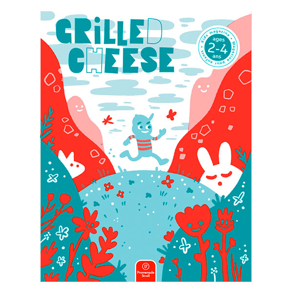 Magazine Grilled Cheese boîte découverte 2-4 ans