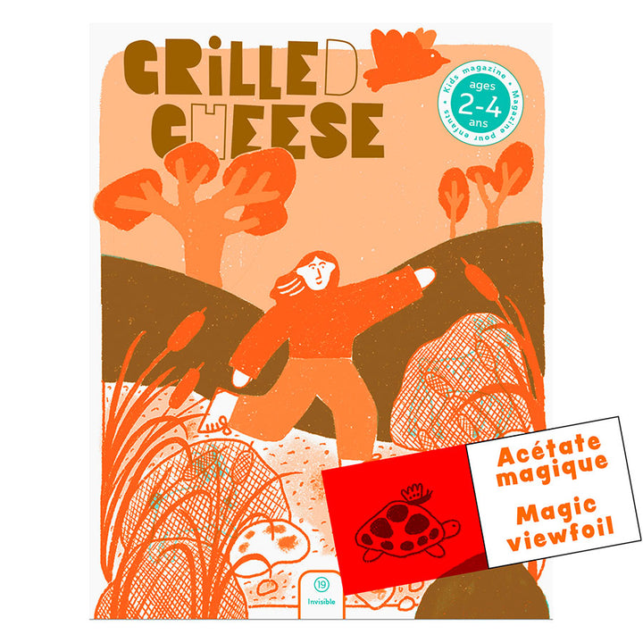 Magazine Grilled Cheese boîte découverte - 2-4 ans
