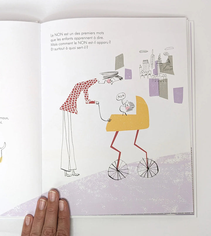 Livre jeunesse L'histoire du Non de Serge Bloch 