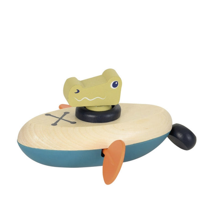 Jeu de bain crocodile