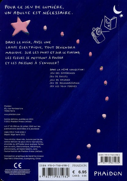 Livre jeu de lumière d'Hervé Tullet