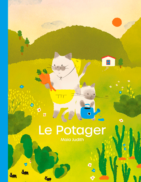Livre jeunesse Le Potager de Maia Judith