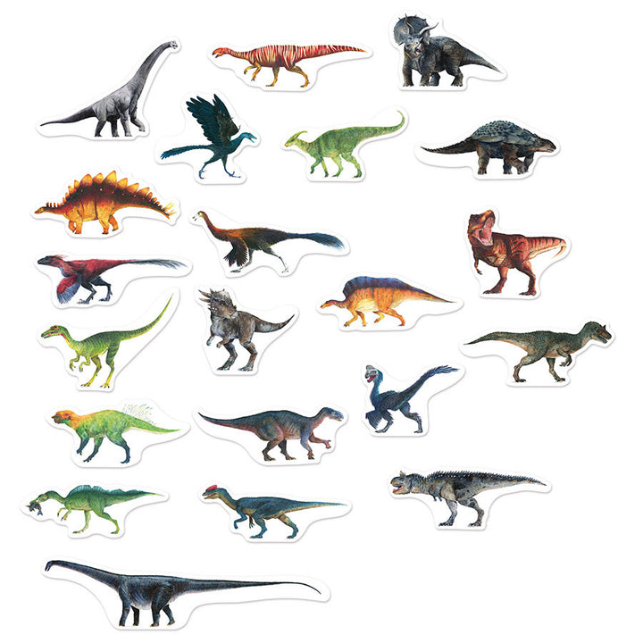 magnets dinosaures