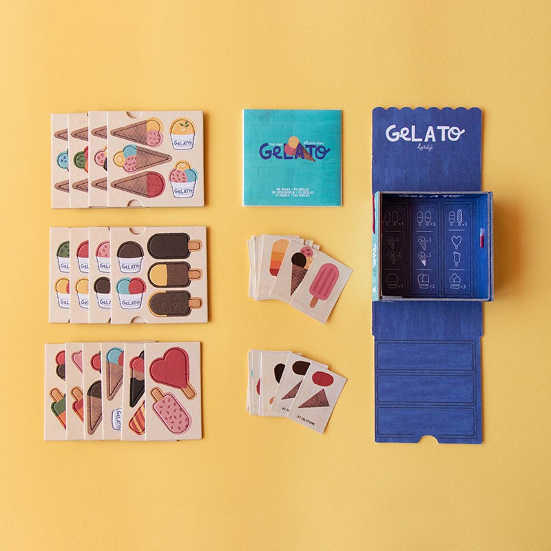Mini jeu d'observation Gelato