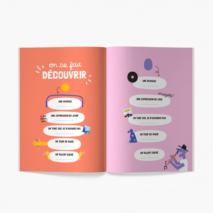 Mon parrain, ma marraine à moi ! - Livre à remplir à deux