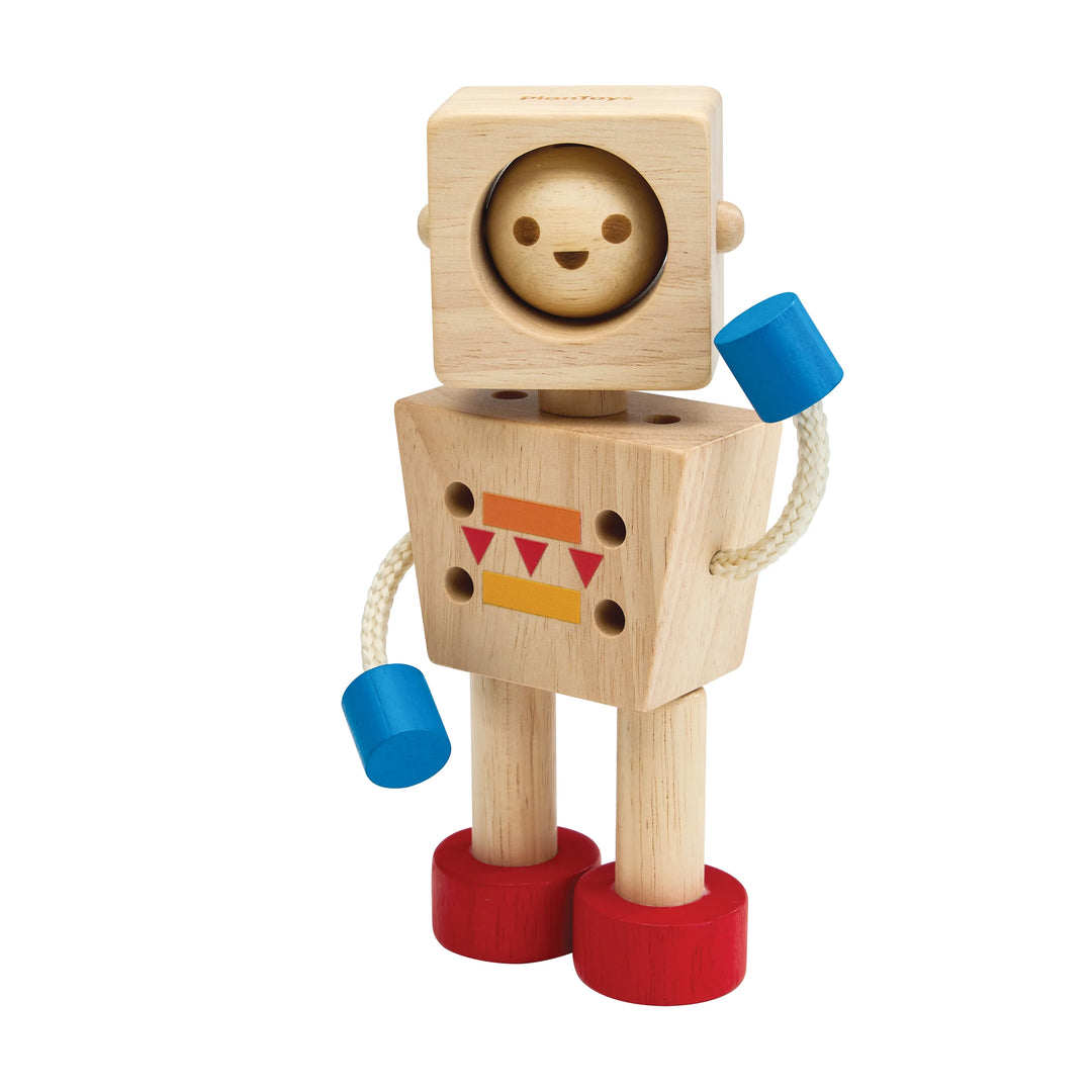 Moodbot robot en bois de Plan Toys