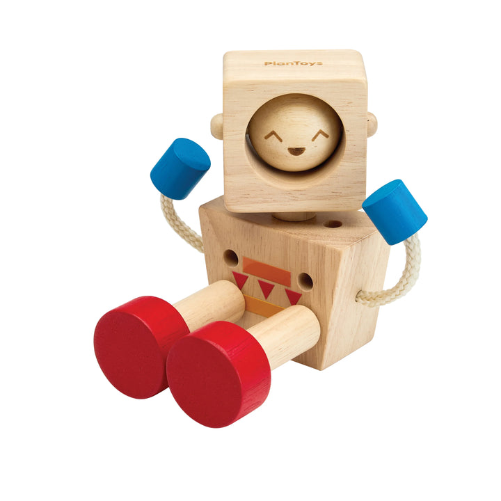 Moodbot robot en bois de Plan Toys