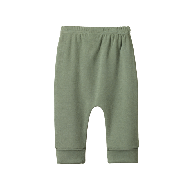 pantalon en coton biologique vert