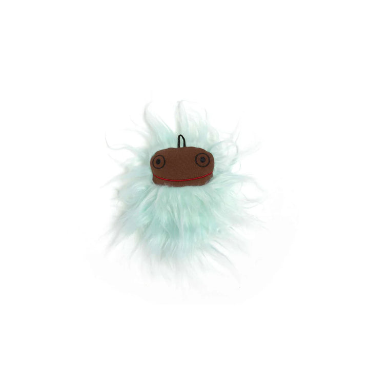 Peluche Raplapla Gri gri Aquamarine yeux ouverts