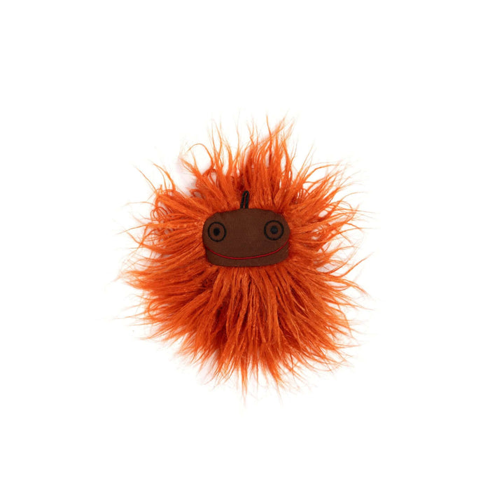 Peluche Raplapla GRI-GRI Orange yeux ouverts
