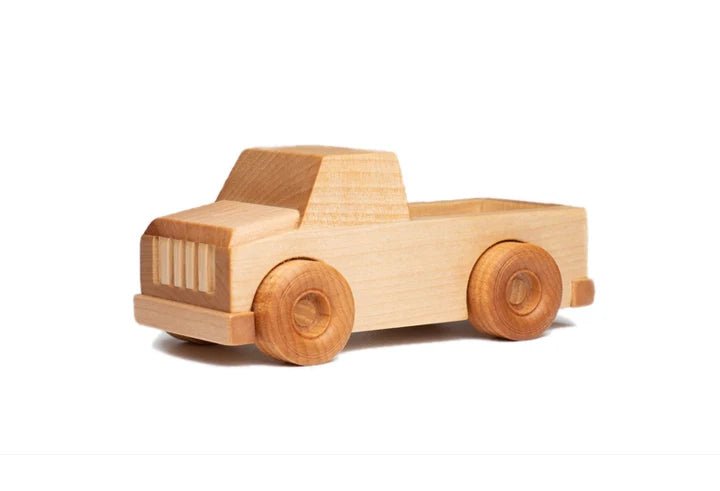 Petite camionnette en bois 