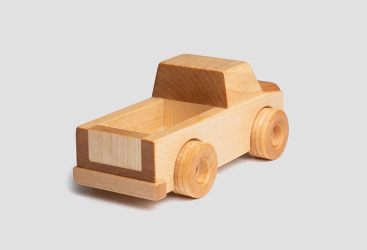 Petite camionnette en bois 