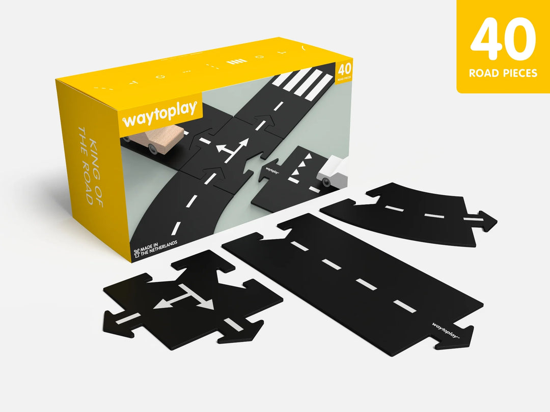 Route flexible Waytoplay de 40 pièces 
