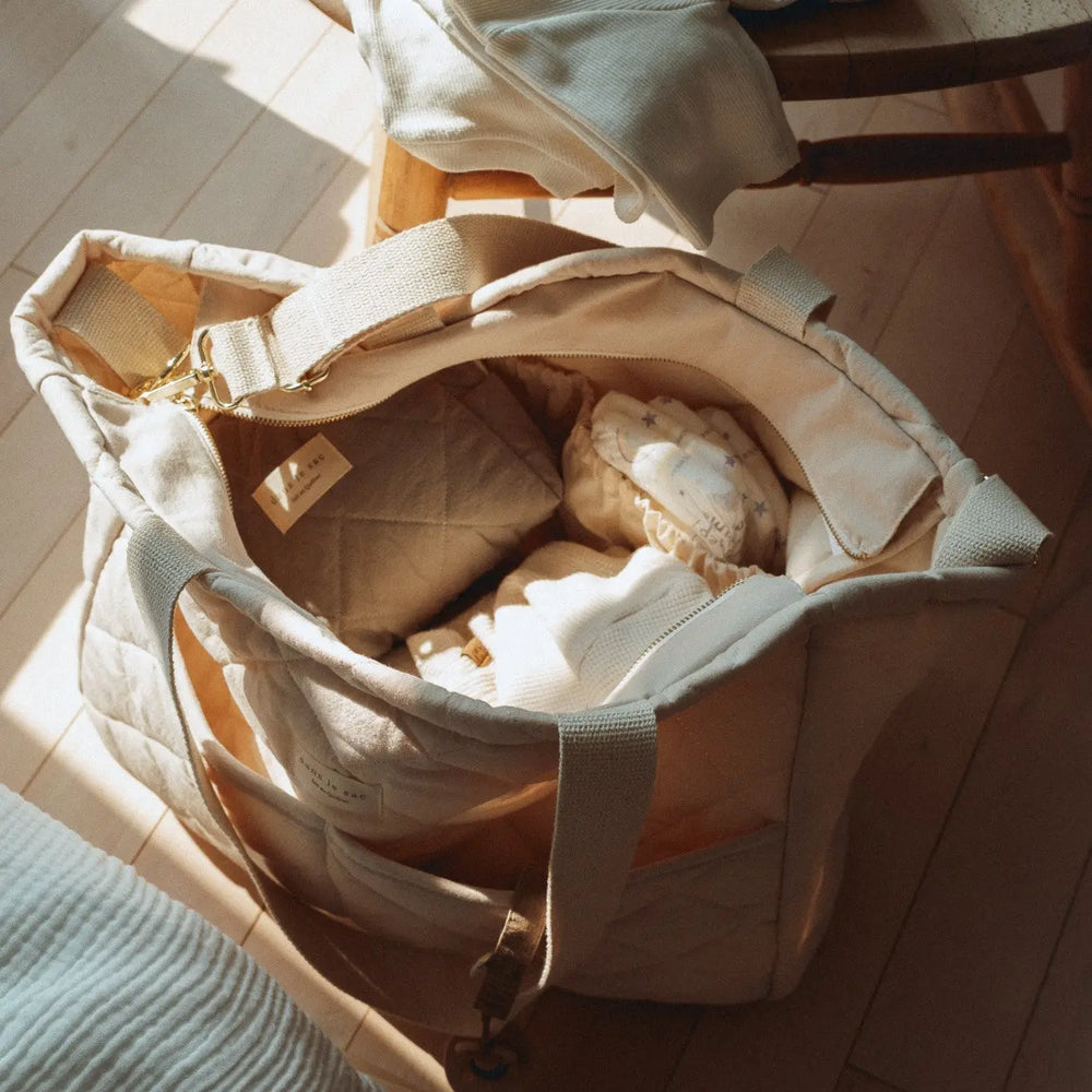 sac à couches en coton matelassé 