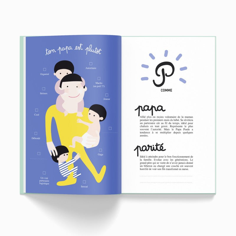 Ta première année de A à Z - Cahier de naissance