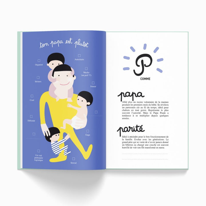 Ta première année de A à Z - Cahier de naissance