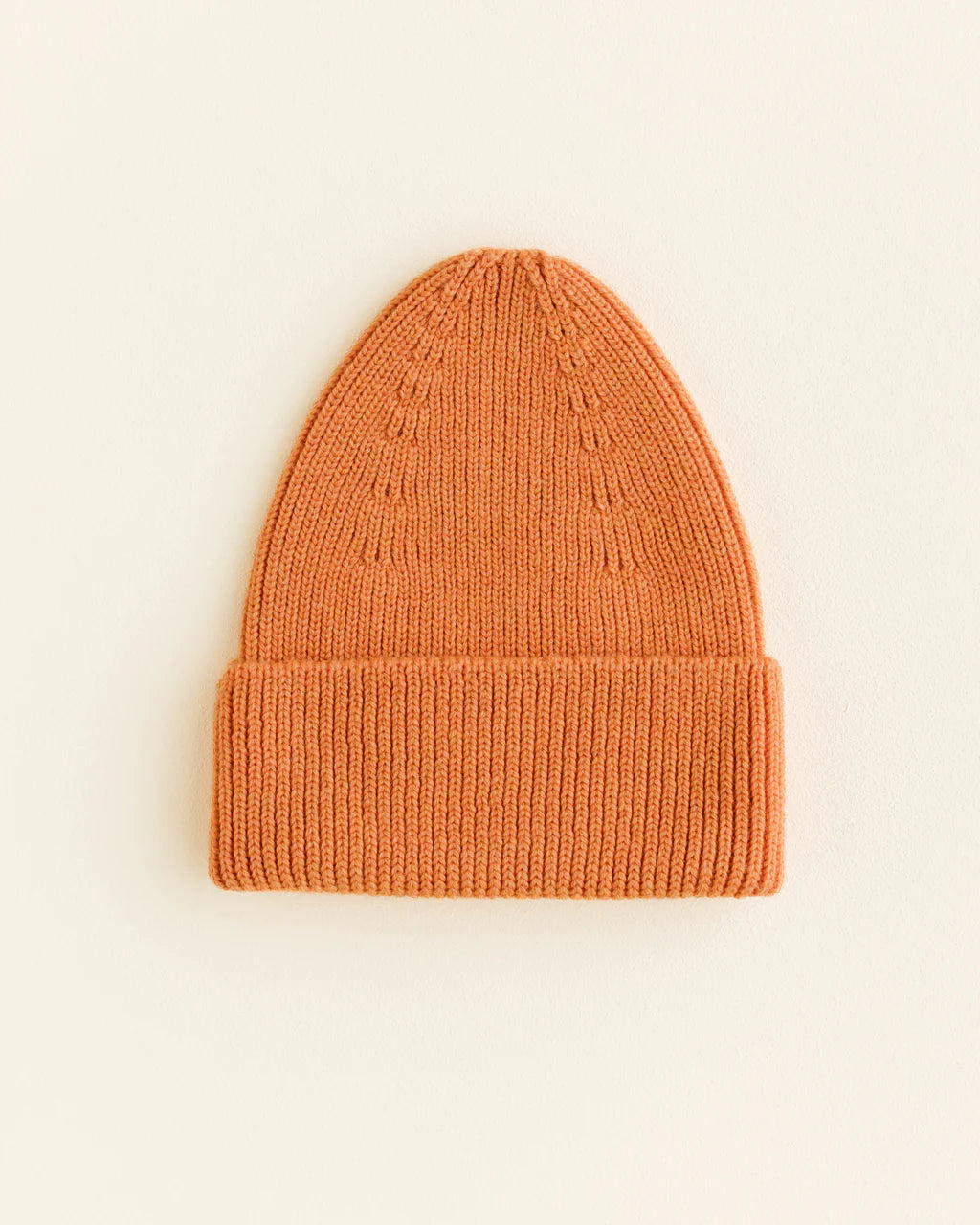 Tuque en laine mérinos Orange