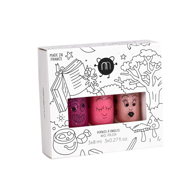 Coffret de 3 vernis à ongles Nailmatic