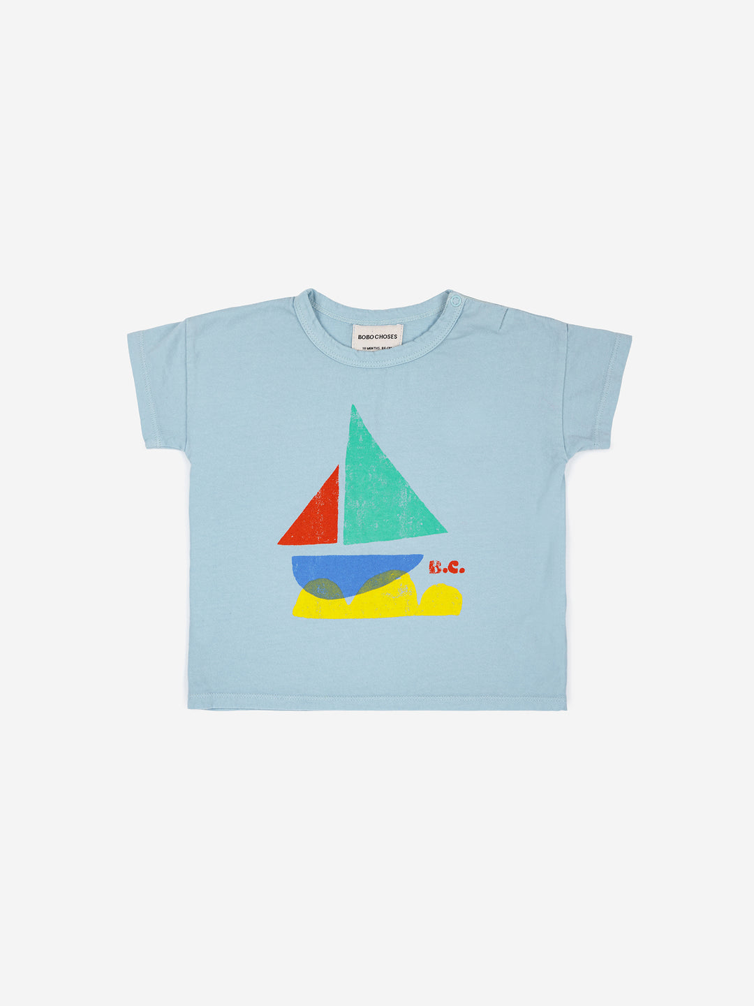 T-shirt - Voilier multicolore - Bébé