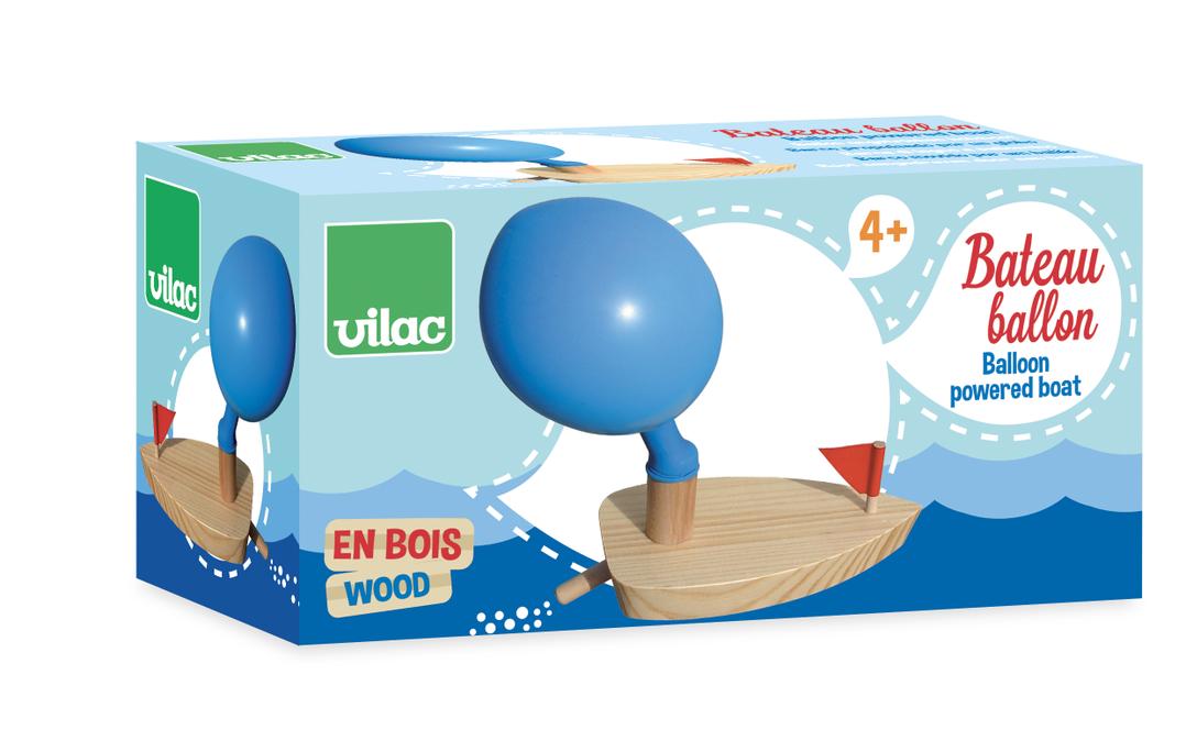 Vilac Bateau ballon - Blue