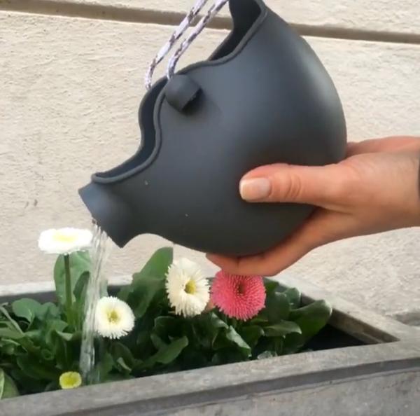 Flexible Silicone Watering Can - Blush