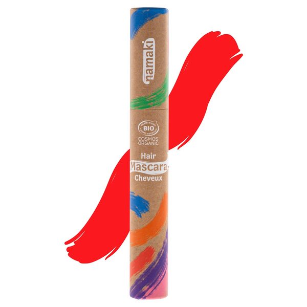 Natural Hair Color Mascara - Red