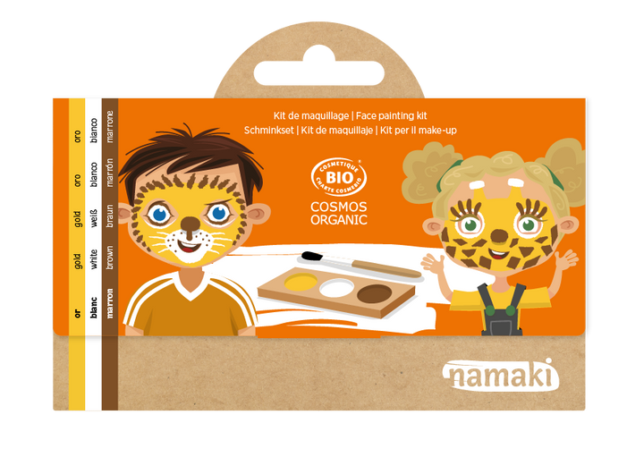 Namaki Maquillage bio - 3 couleurs Lion et Girafe
