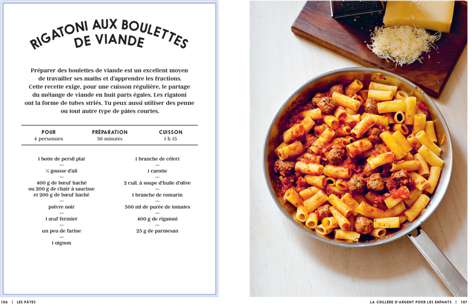 la cuillère d'argent phaidon livre de cuisine italienne pour enfants montréal québec canada socadis