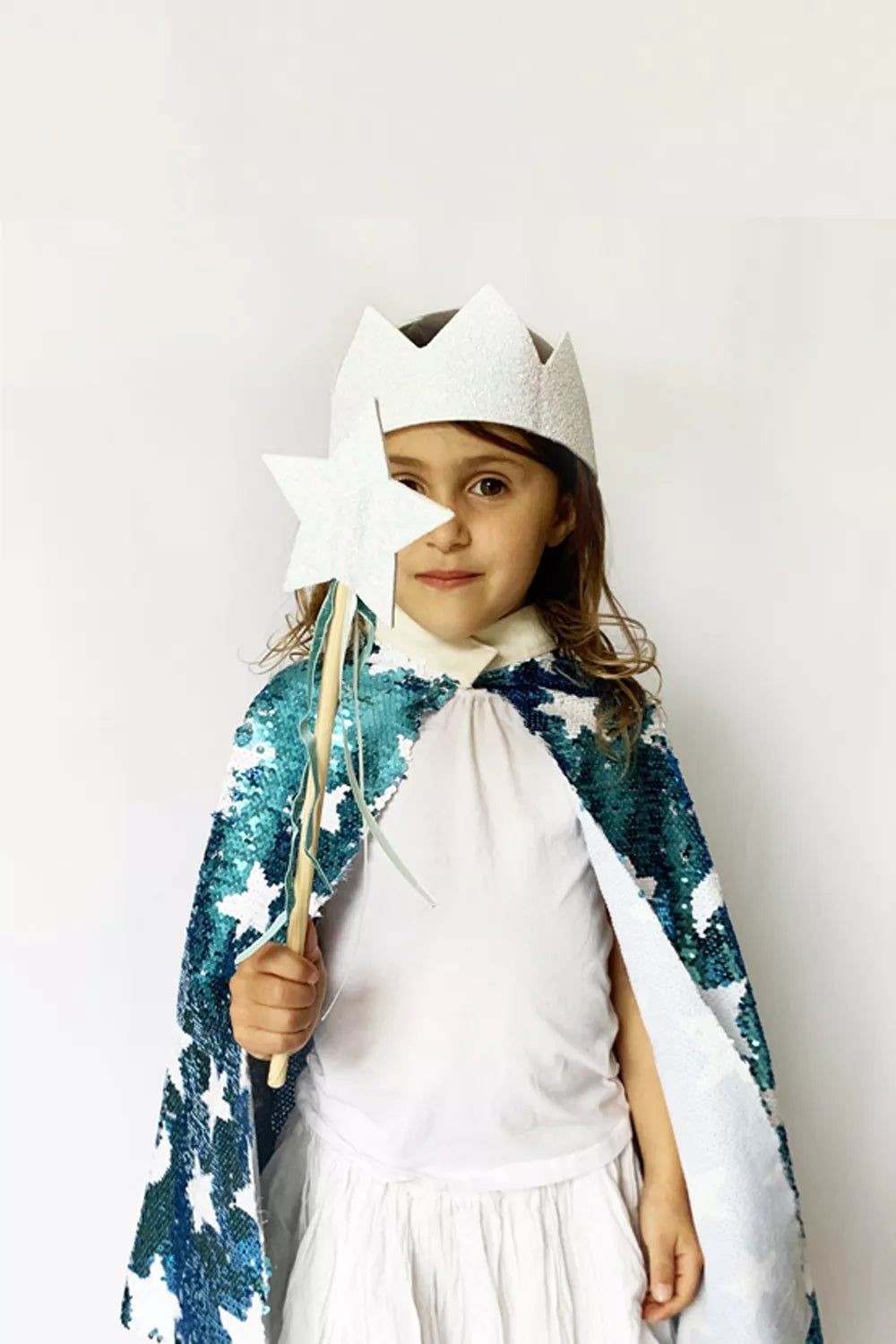 Enfant avec Ratatam Baguette magique wand pailletée - Or