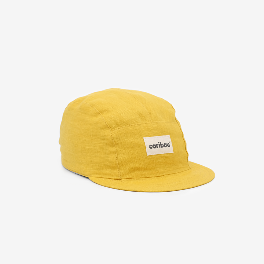 Caribou Casquette en lin Tournesol