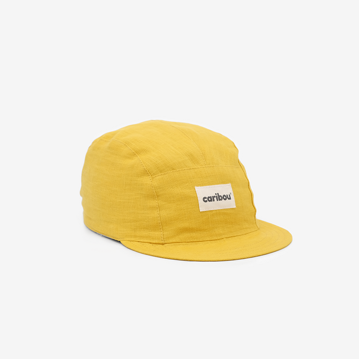 Caribou Casquette en lin Tournesol
