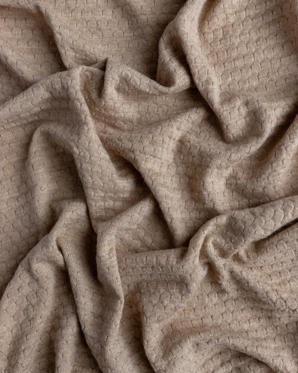 hvid merino baby blanket frankie sand couverture pour bébé