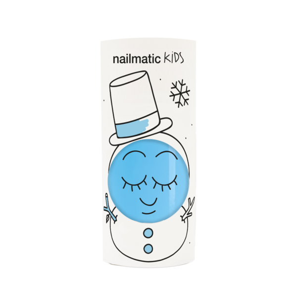 nailmatic vernis à ongles pour enfants nail polish for kids bleu ciel sky blue Freezy