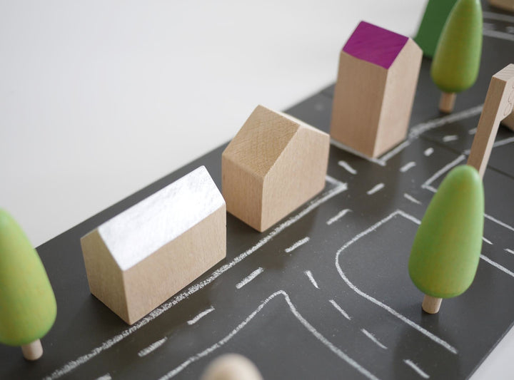 Jouet Maquette de ville en bois 