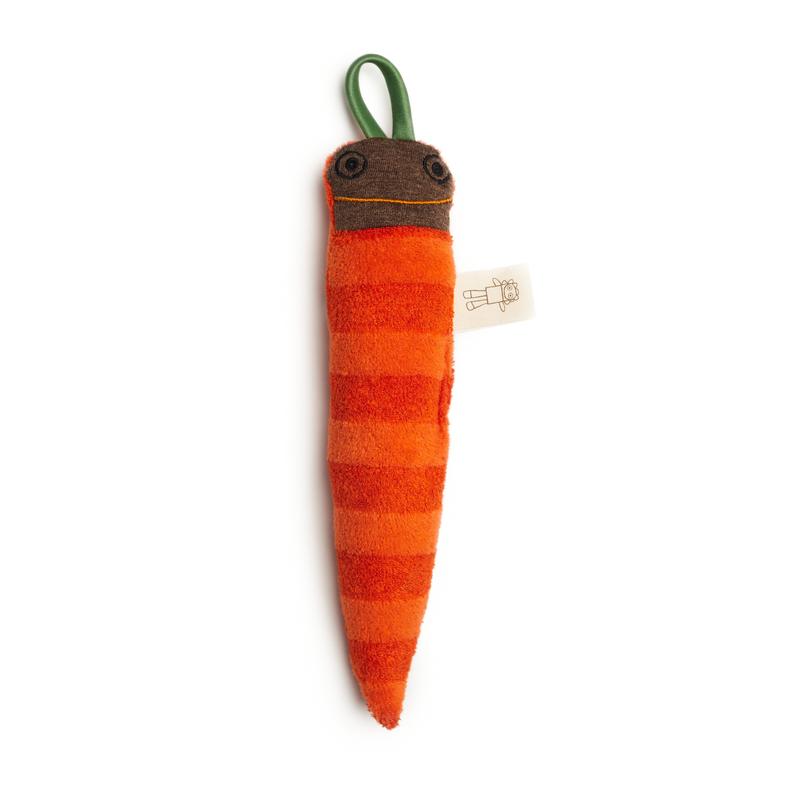 raplapla hochet carotte carrot rattle