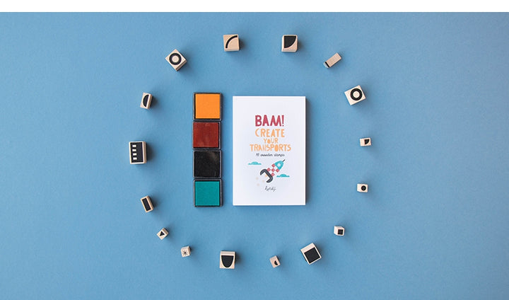 BAM! Stamps - Create Your Transports