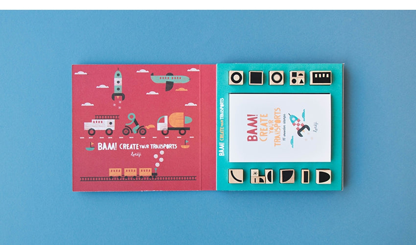 BAM! Stamps - Create Your Transports