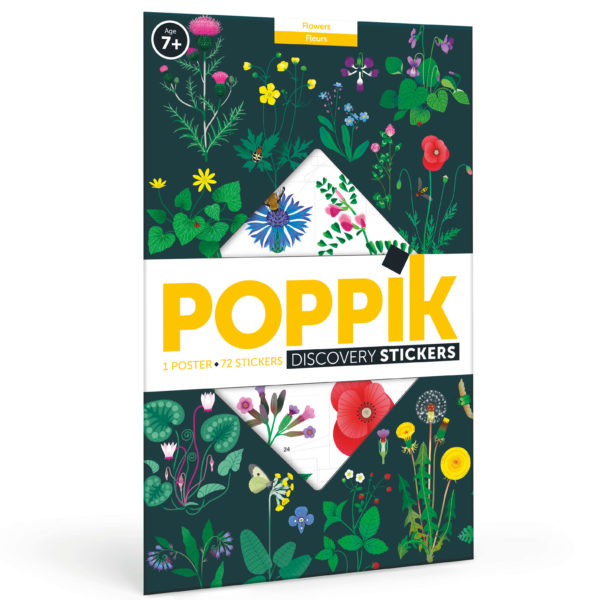 Poppik discovery stickers botanical botanique
