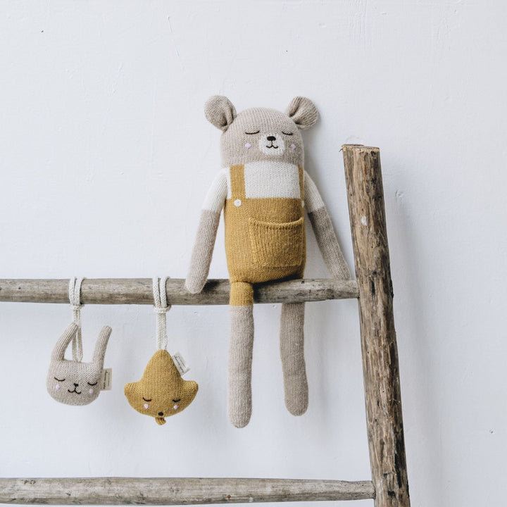 main sauvage montréal québec canada montreal quebec bear ours toutou plush soft toy stuffed toy peluche alpaga alpaca naturel natural sustainable durable bébé baby jouet toy