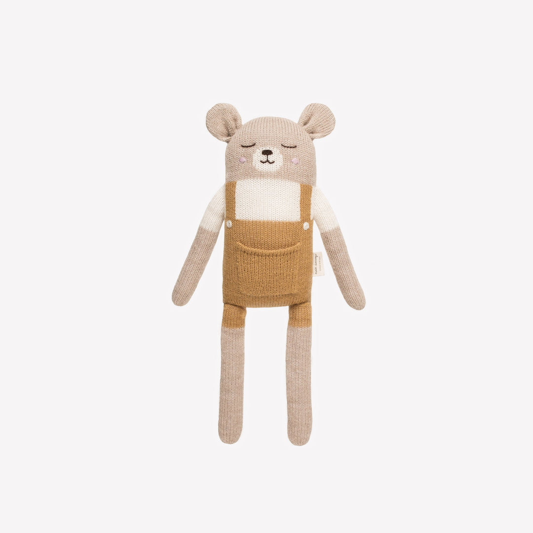 main sauvage montréal québec canada montreal quebec bear ours toutou plush soft toy stuffed toy peluche alpaga alpaca naturel natural sustainable durable bébé baby jouet toy