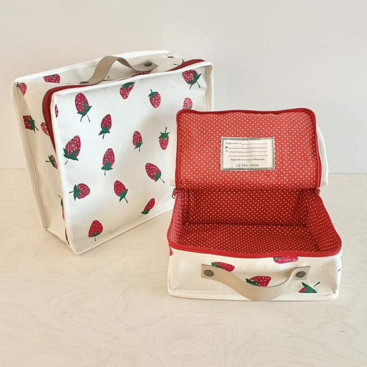 Strawberry Suitcase - Large