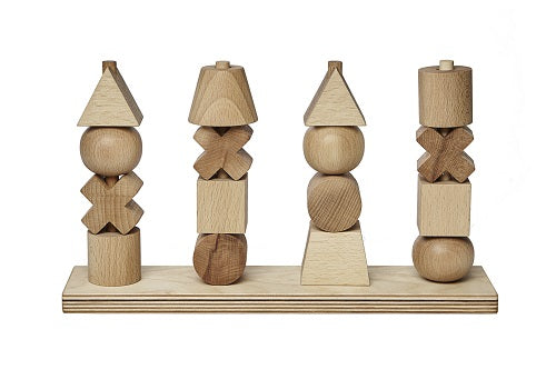 Wooden Story | Natural Shape Sorter Toy XL | natural – Comme des