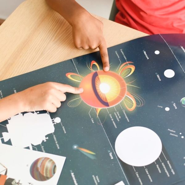 Discovery Poster + Removable Stickers - Astronomy