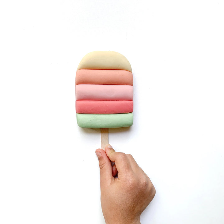 Popsicle avec The Dough Parlour Pâte à modeler 