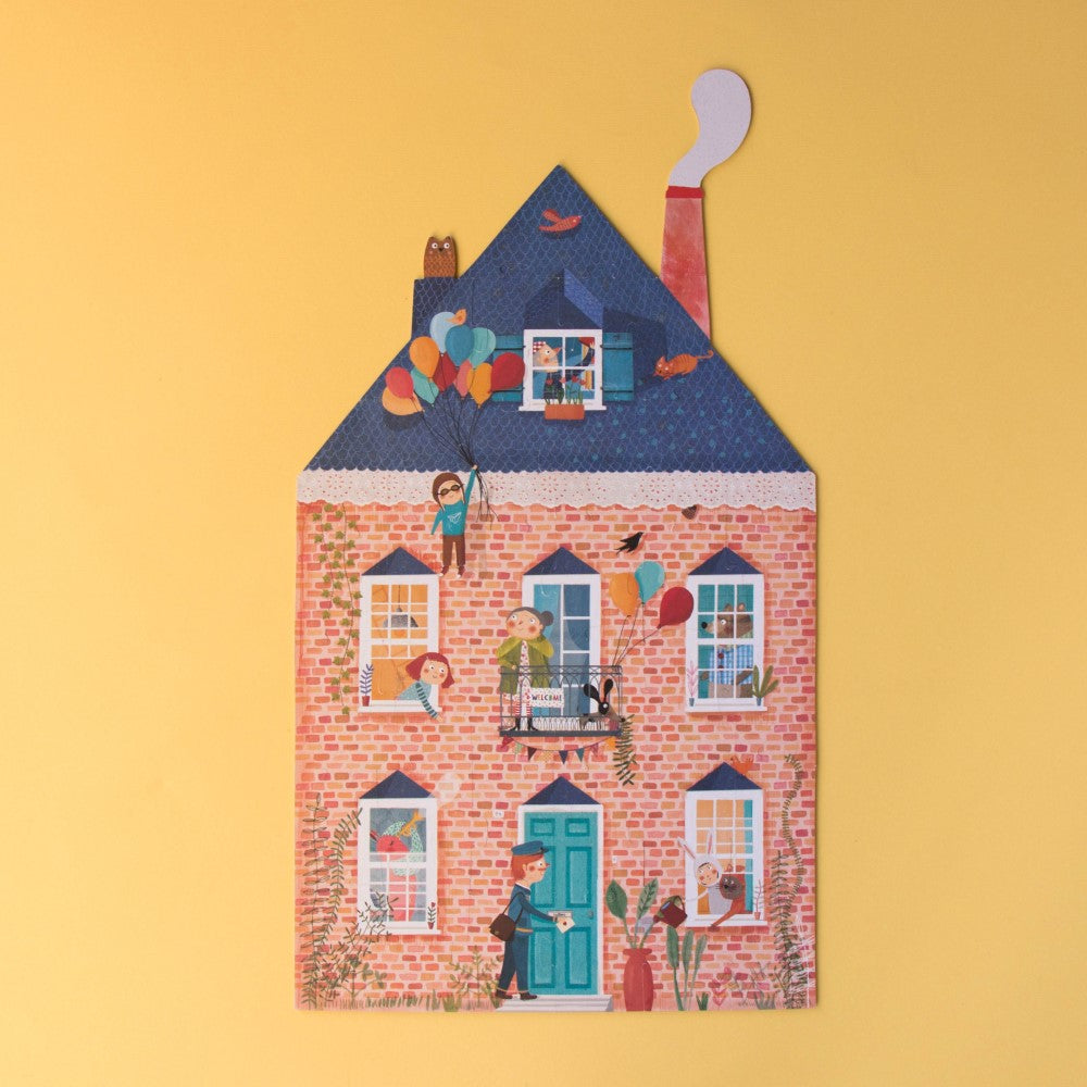 londji puzzle casse-tête welcome to my home maison