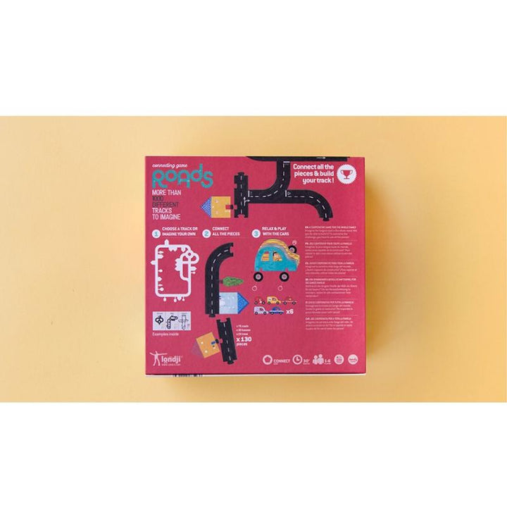 londji game jeux puzzle casse-tête roads routes voitures autos jouet toy 