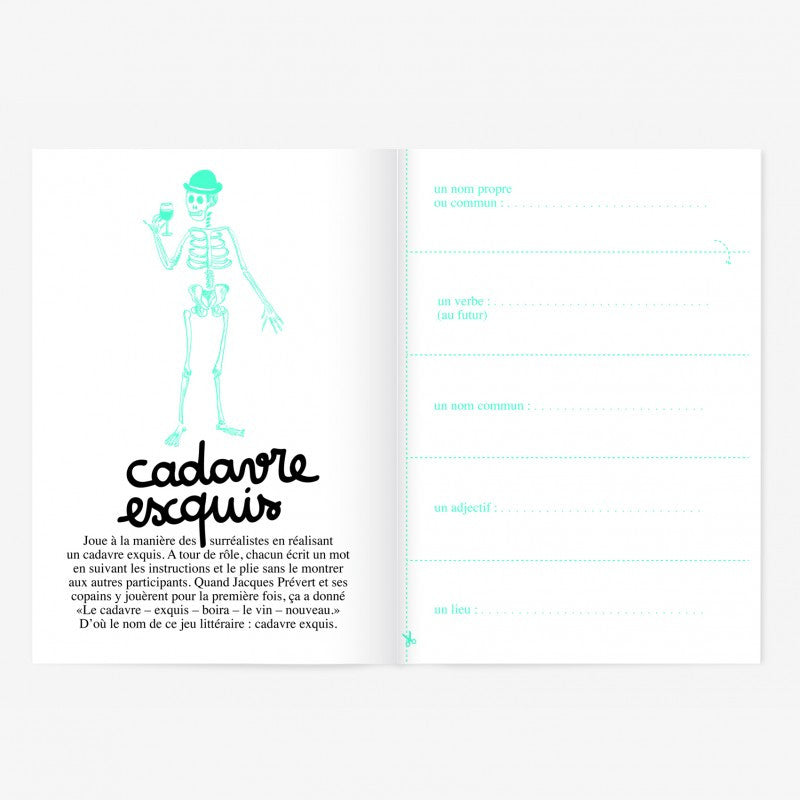 cahier d'activités poésie minus éditions